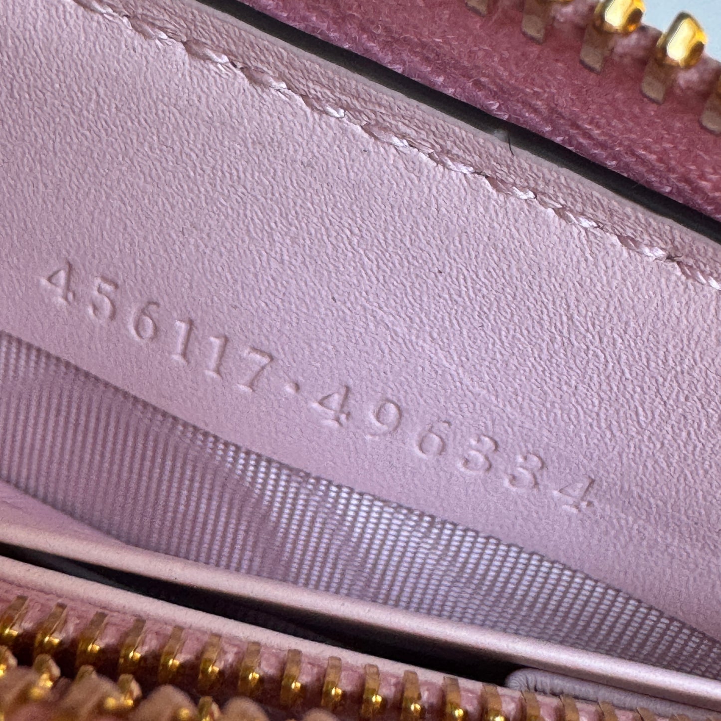 Gucci Ombré Python Zippy Wallet