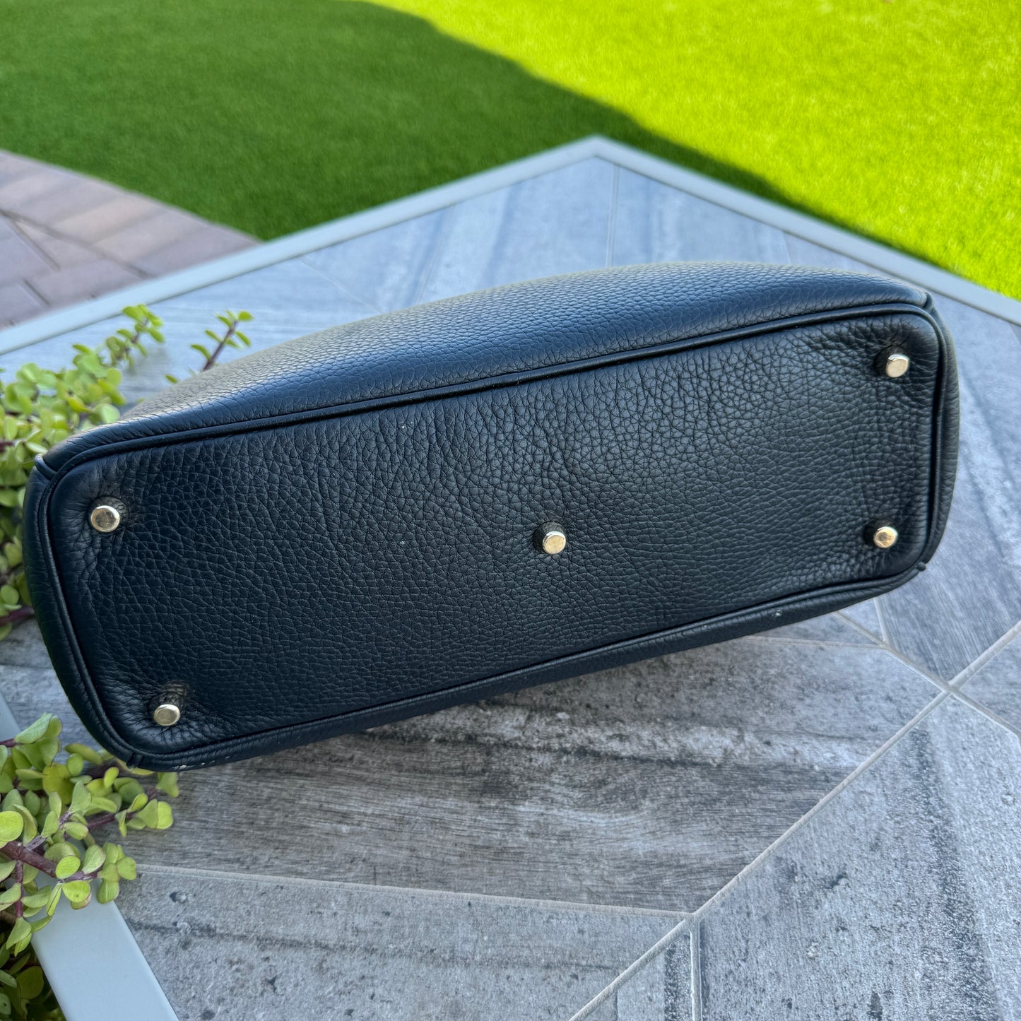 Christian Dior Bullcalf Medium Diorissimo Tote