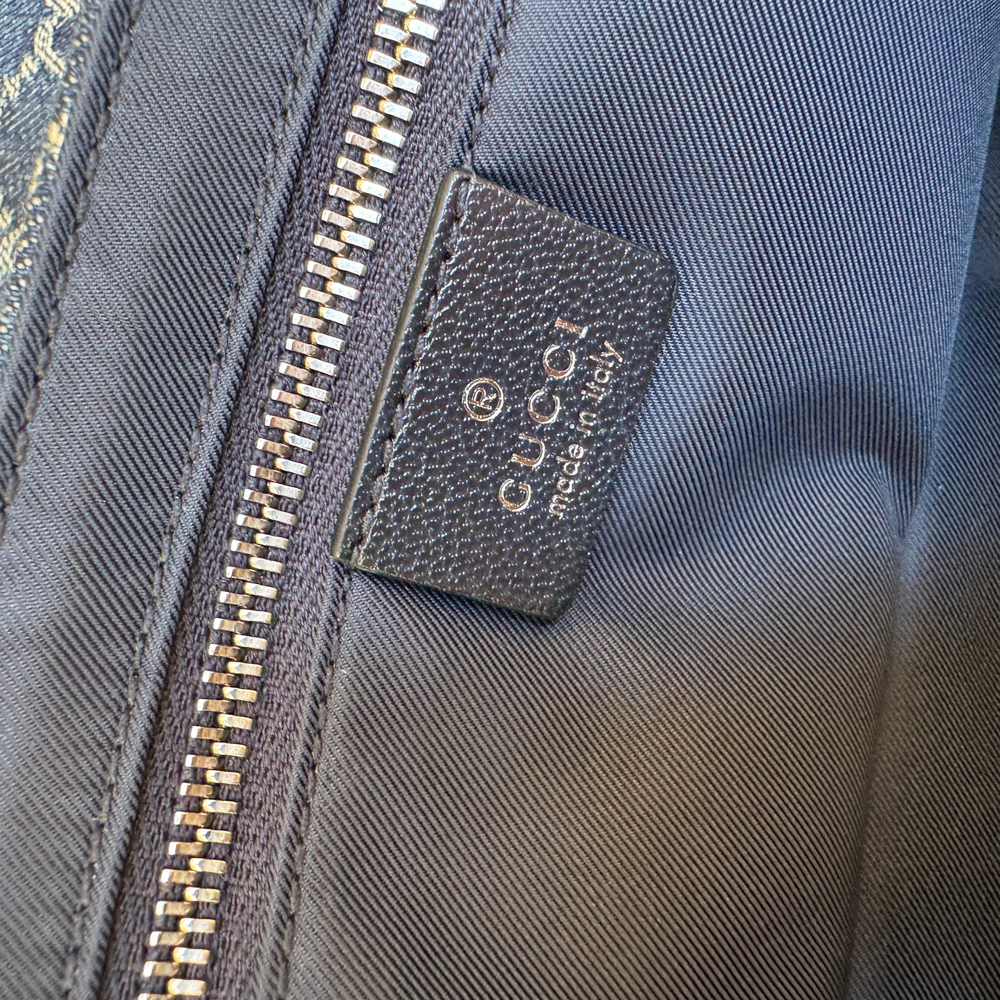 Gucci Madison Medium Denim Shoulder Bag