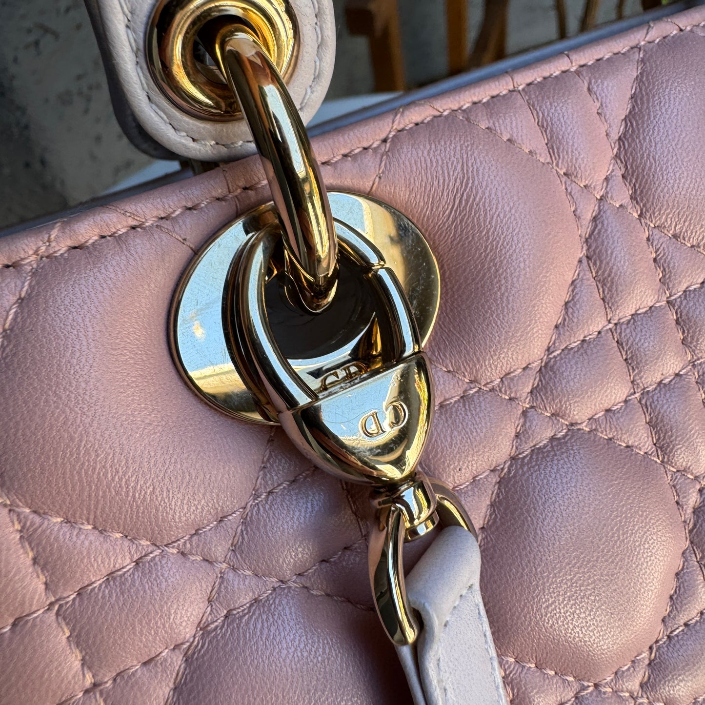 Christian Dior Medium Lady Dior Shoulder Bag