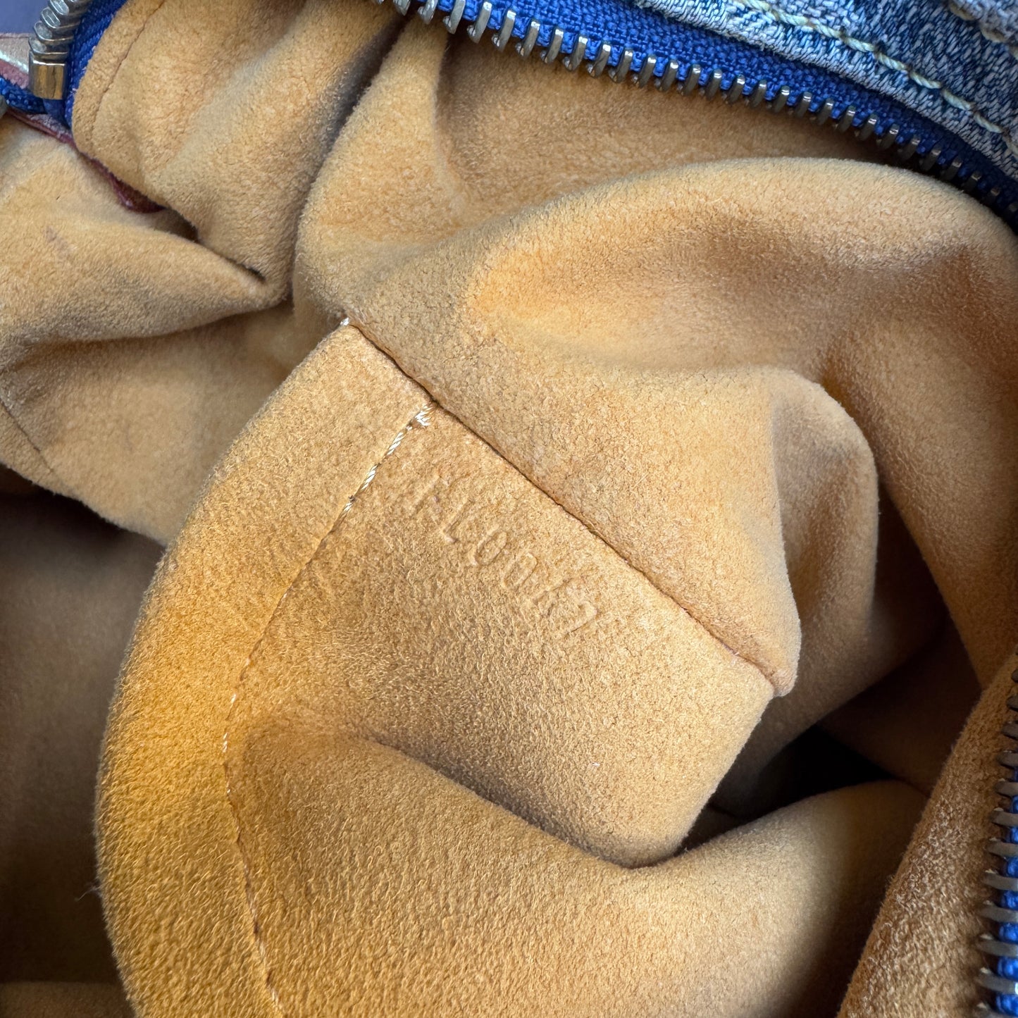 Louis Vuitton Monogram Denim Baggy PM Shoulder Bag