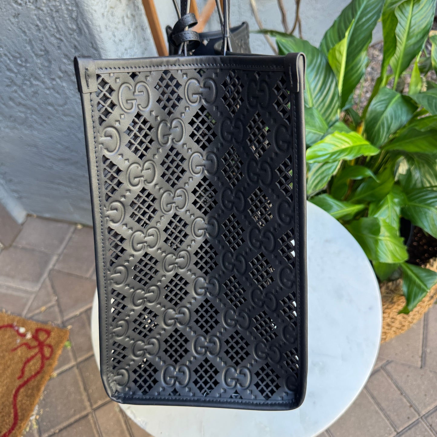 Gucci Ophidia Perforated Tote Bag