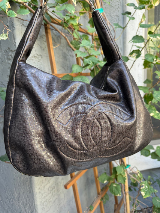 Chanel Caviar Hobo 31 Shoulder Bag