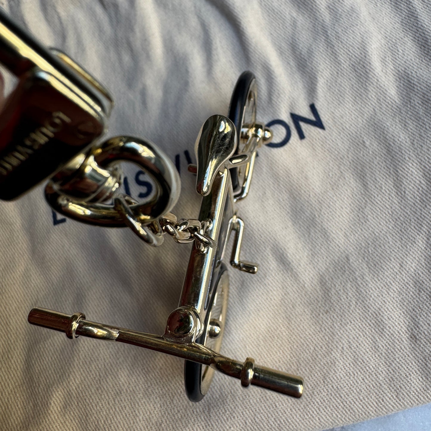 Louis Vuitton x Tyler the Creator Monogram Bike Bag Charm