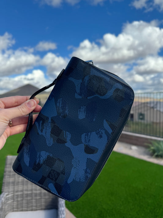 Louis Vuitton Damier Cobalt Camouflage Zippy XL Wallet