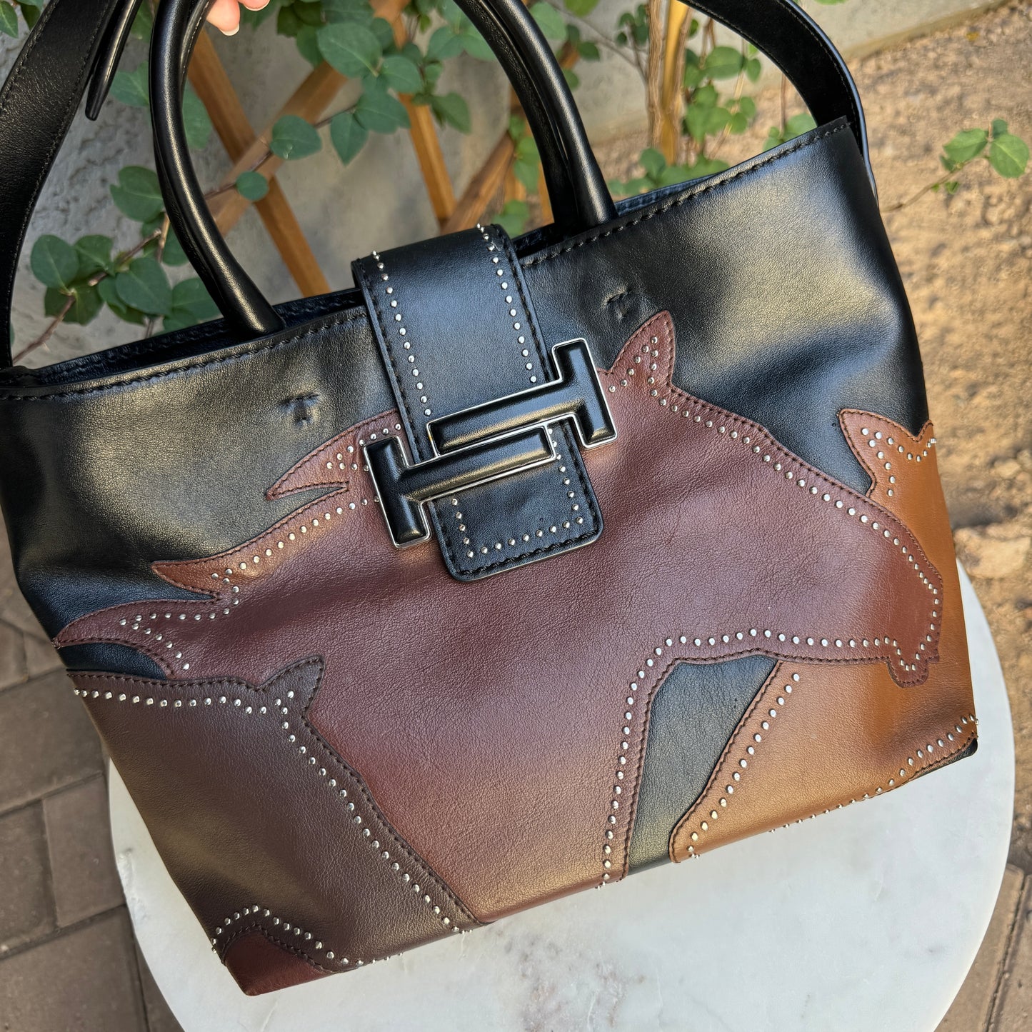 Tod’s Leather Double T Tote
