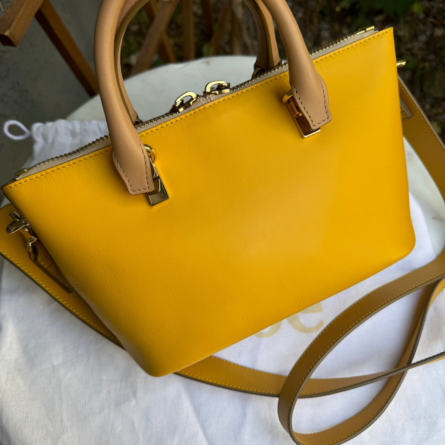 Chloé Mini Baylee Leather Tote