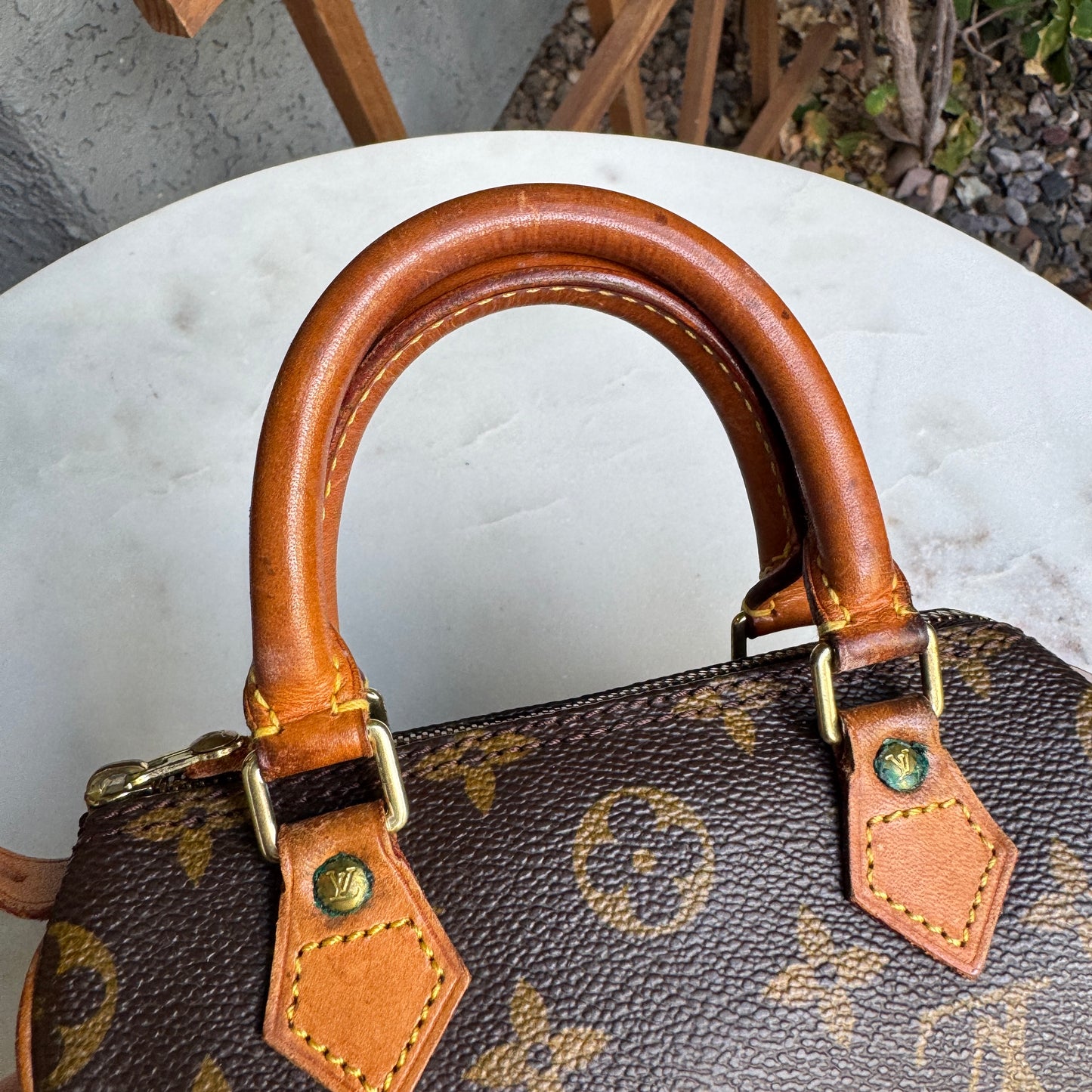 Louis Vuitton Vintage Monogram Mini HL Speedy