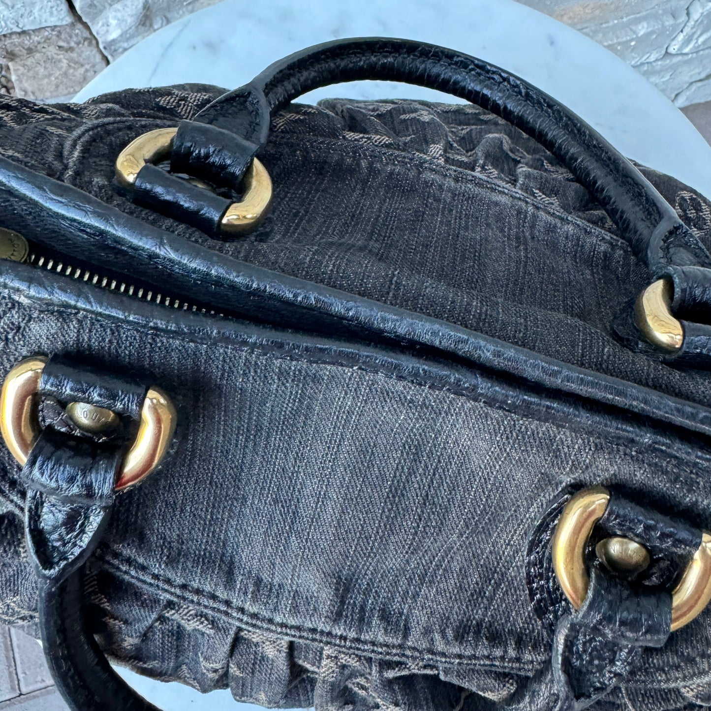 Louis Vuitton Monogram Denim Neo Cabby MM