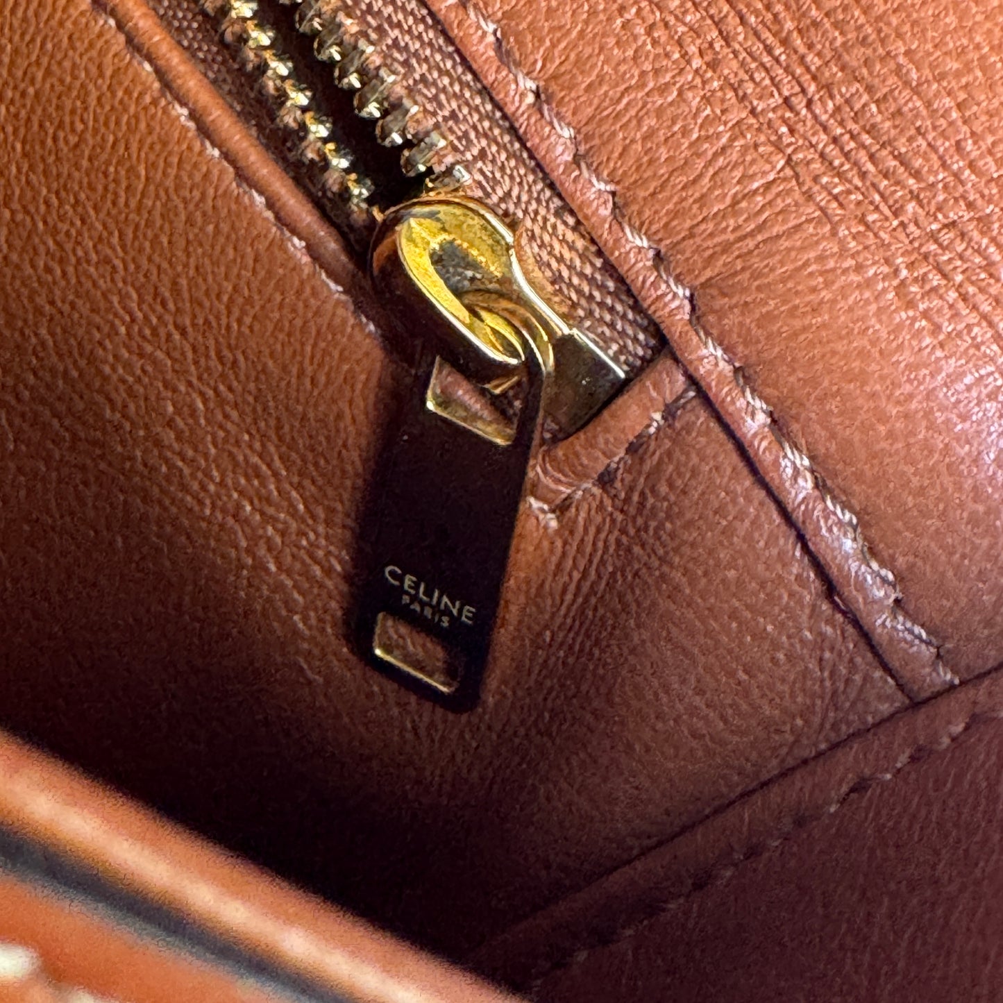 Celine Floral Jacquard Chain Maillon Triomphe