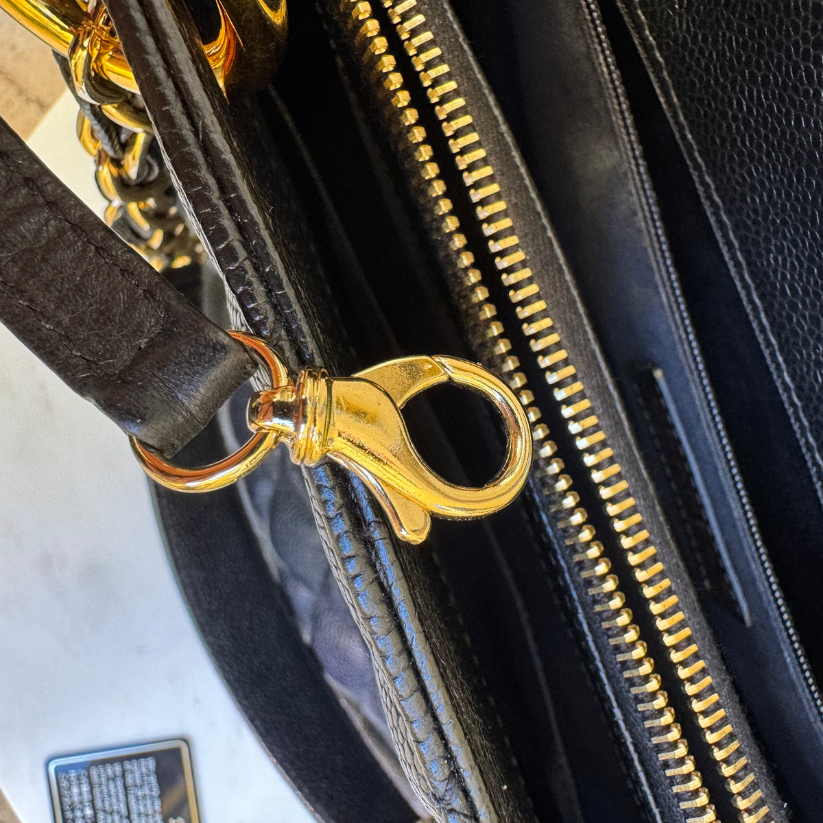 Chanel Classic Vintage Jumbo Caviar Single Flap