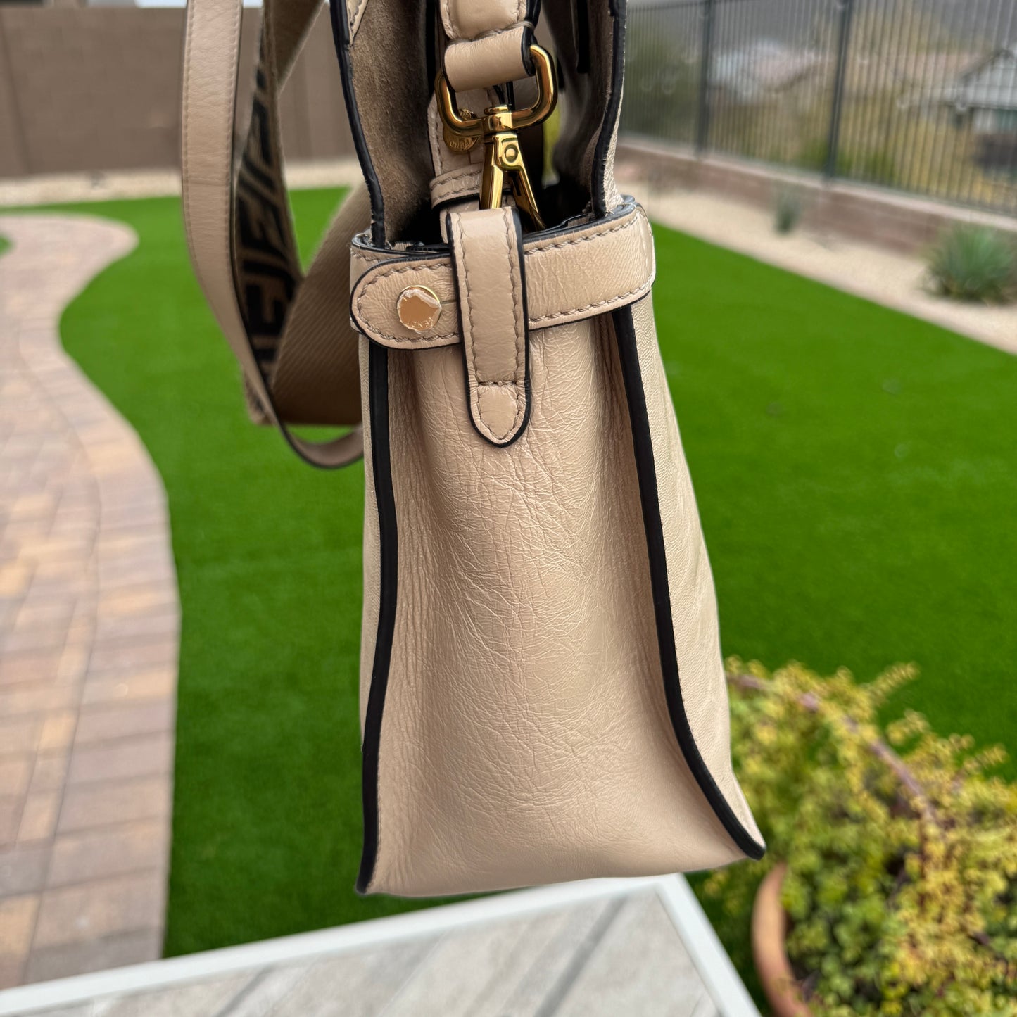 Fendi Grace Small Flip FF Crossbody Bag