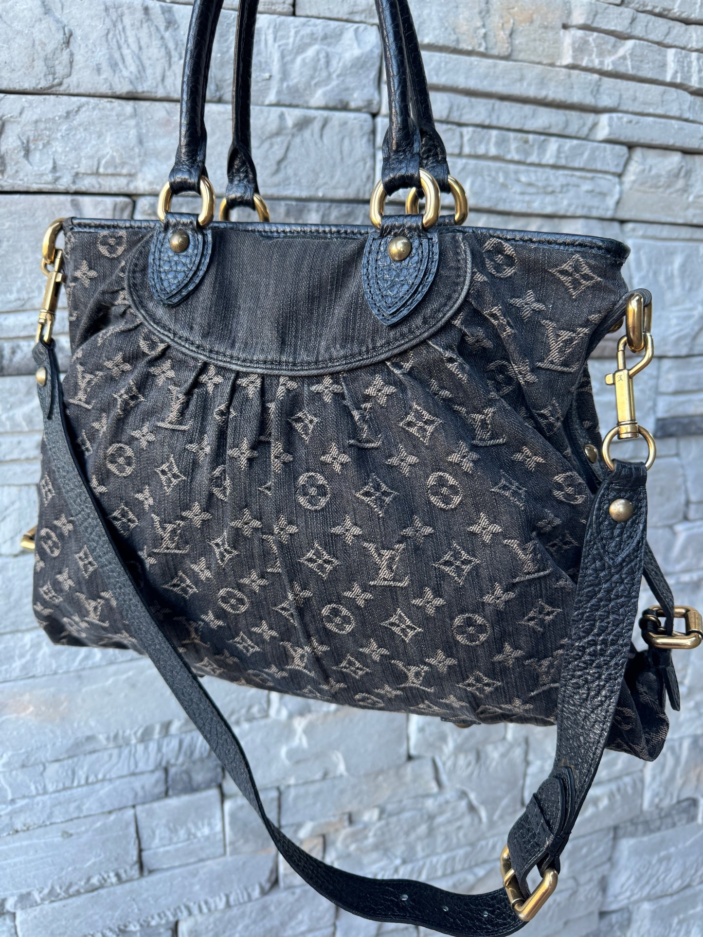 Louis Vuitton Monogram Denim Neo Cabby MM