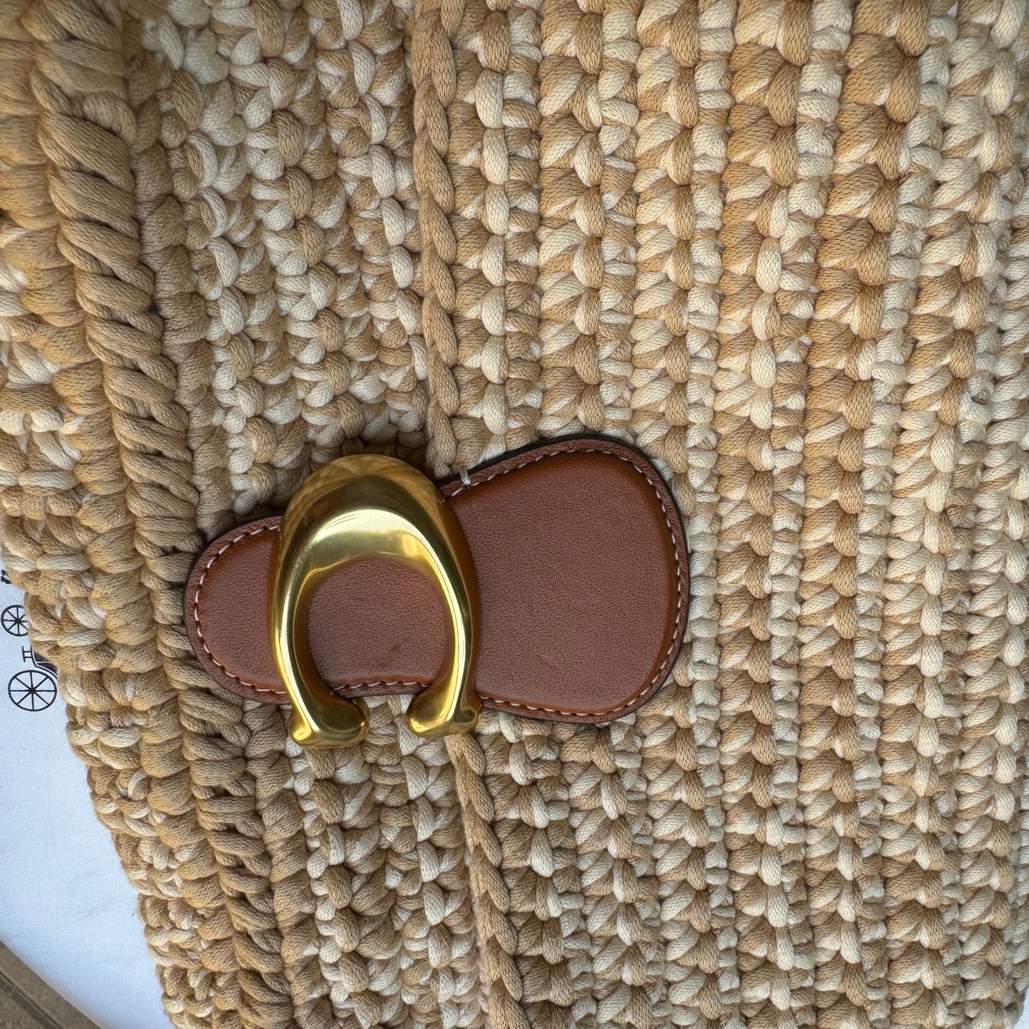 Coach Crochet Soft Tabby Shoulder Bag