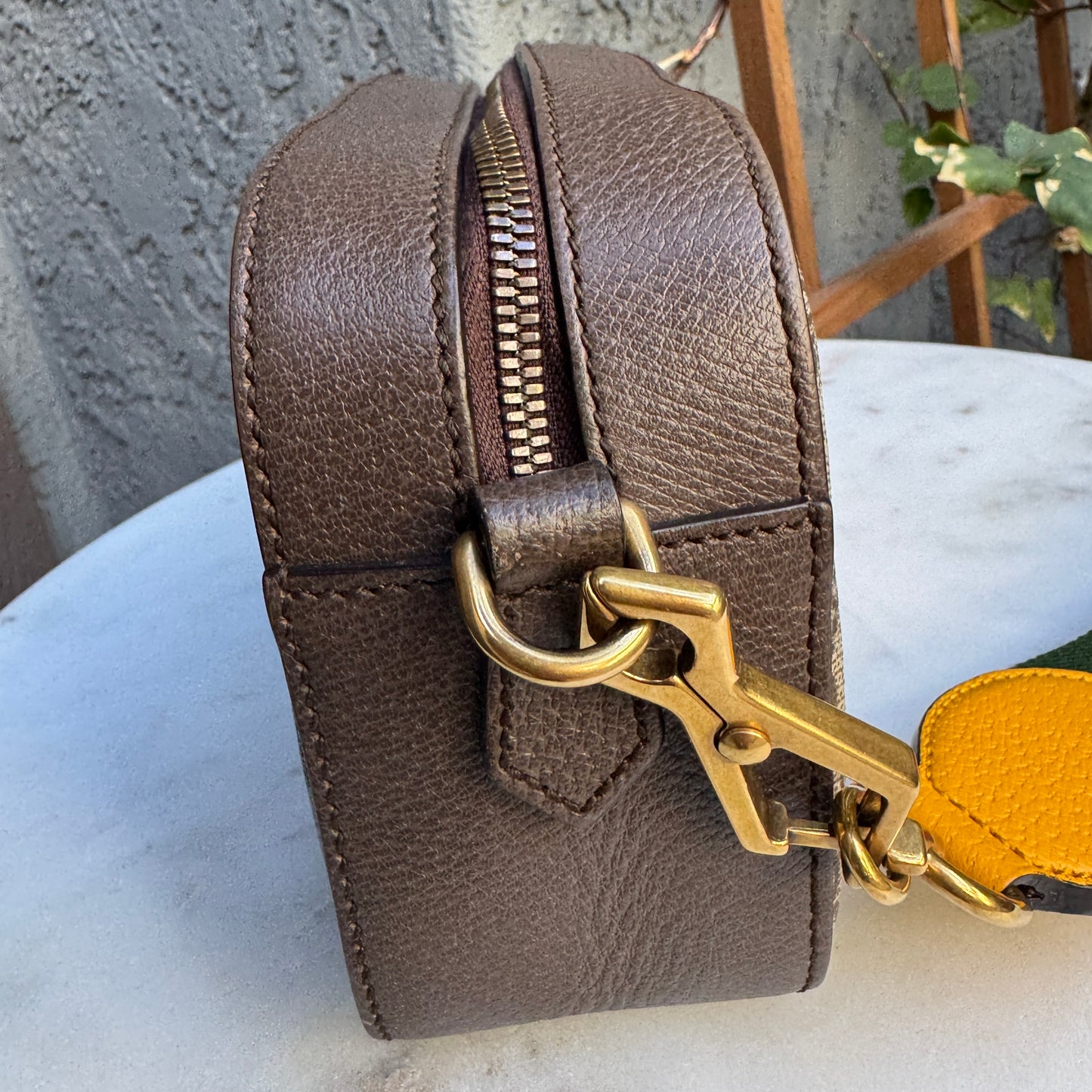 Gucci Vintage Neo Supreme Monogram Web Crossbody