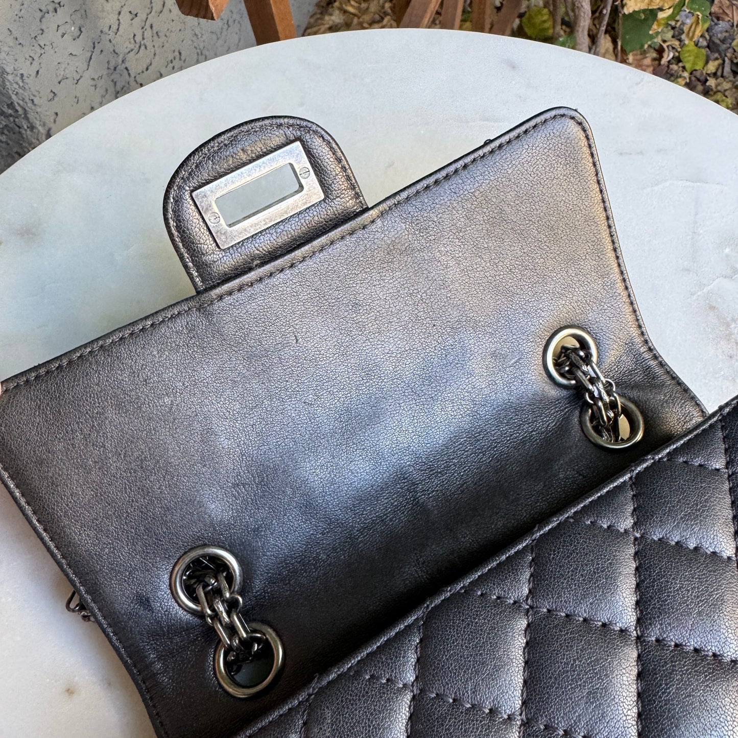 Chanel Mini Reissue 2.55 Single Flap Quilted Leather Crossbody