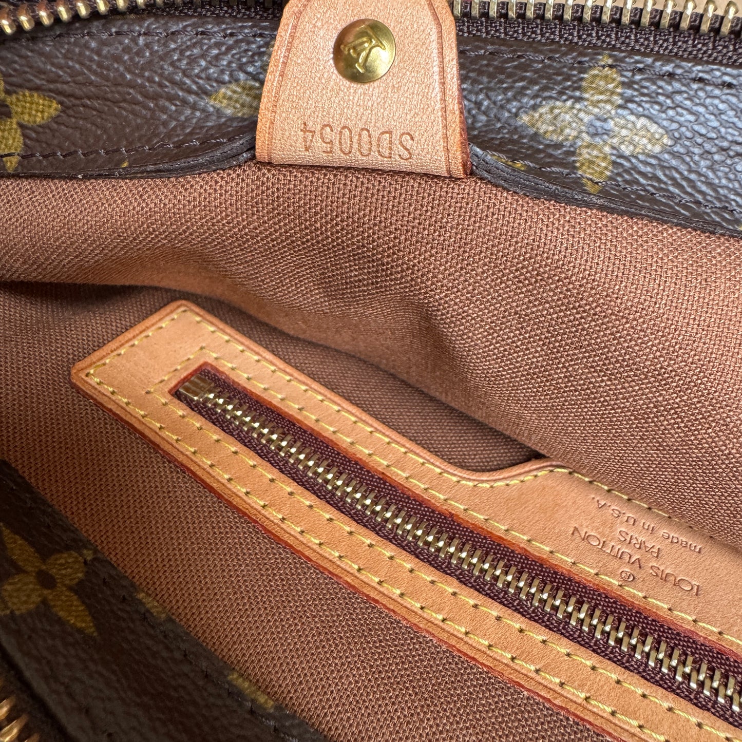 Louis Vuitton Monogram Vintage Cabas Piano Tote