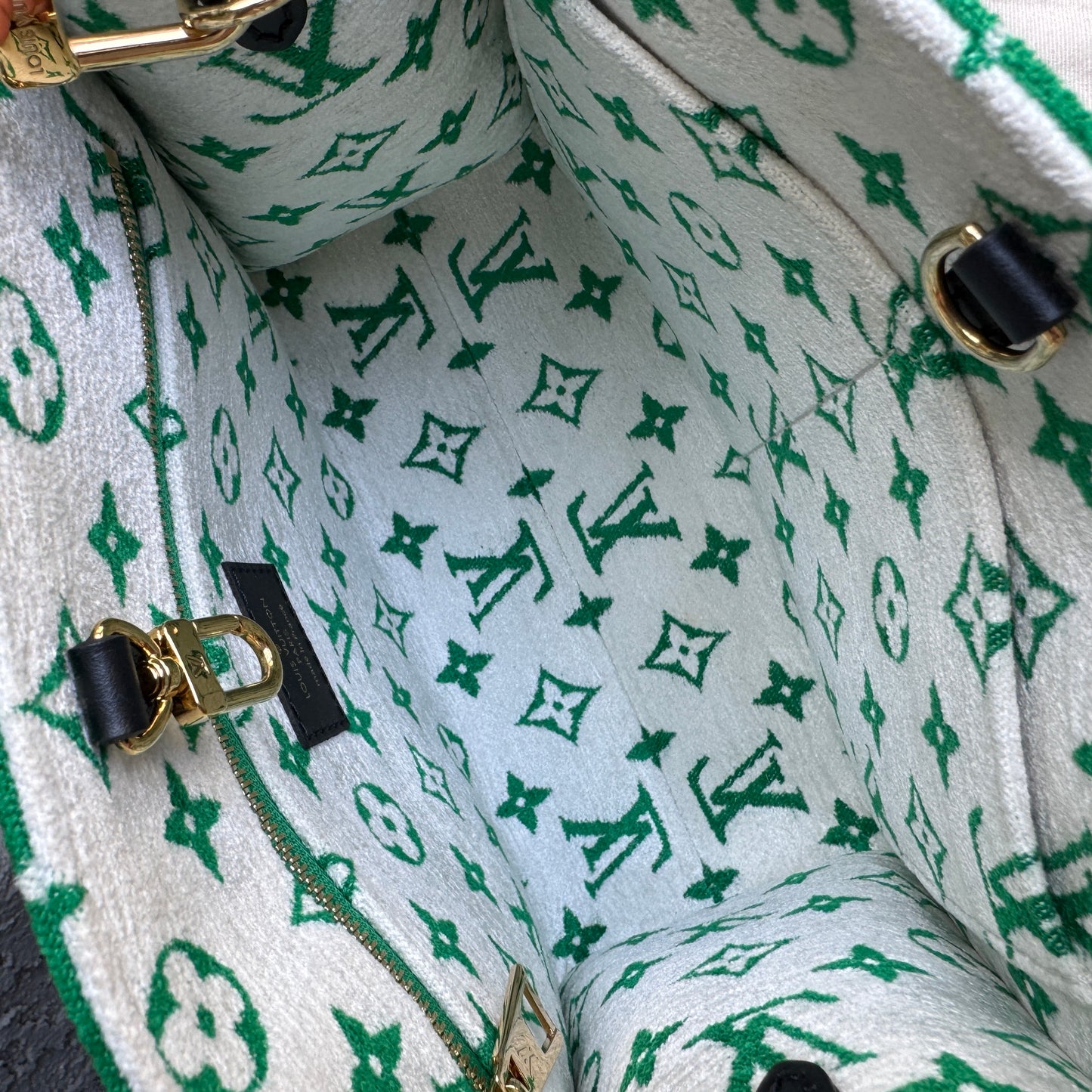 Louis Vuitton Monogram Velvet OnTheGo PM