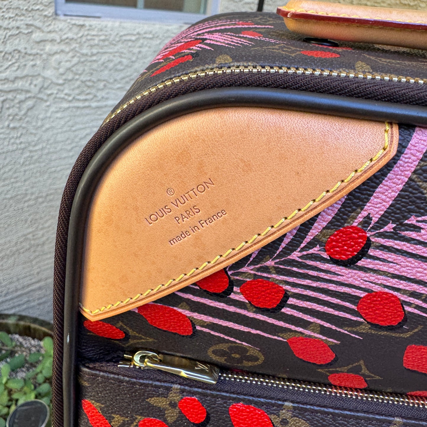 Louis Vuitton Monogram Jungle Dots Pégase Légère 55 Suitcase