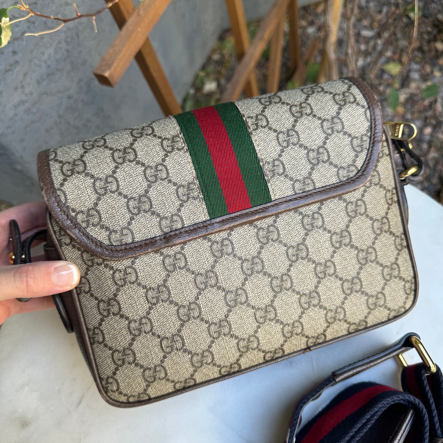 Gucci Monogram Ophidia Small Crossbody