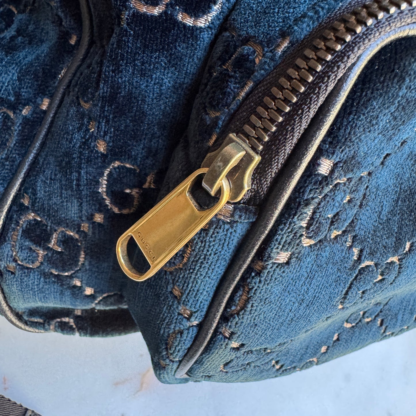 Gucci GG Marmont Velvet Backpack