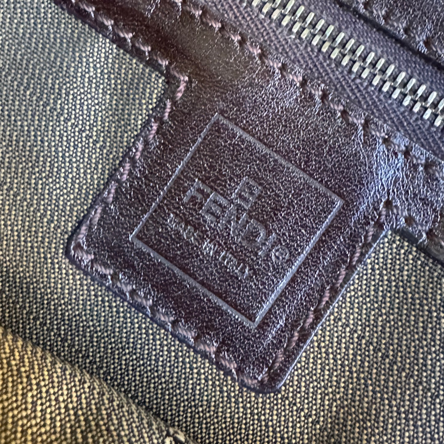 Fendi Vintage Zucca Baguette Shoulder Bag