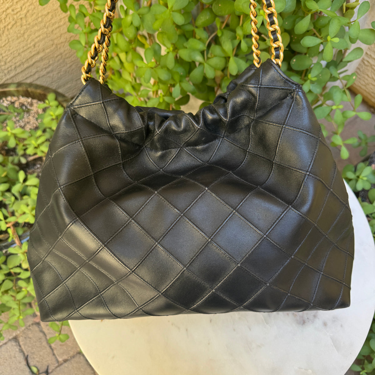 Tory Burch Fleming Quilted Hobo