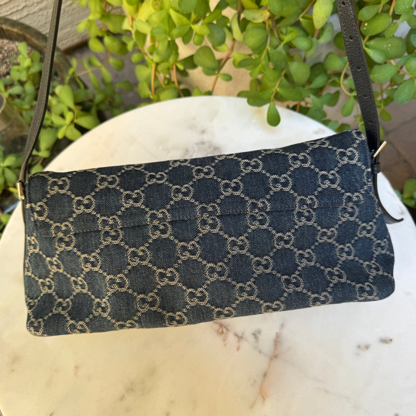 Gucci Madison Medium Denim Shoulder Bag