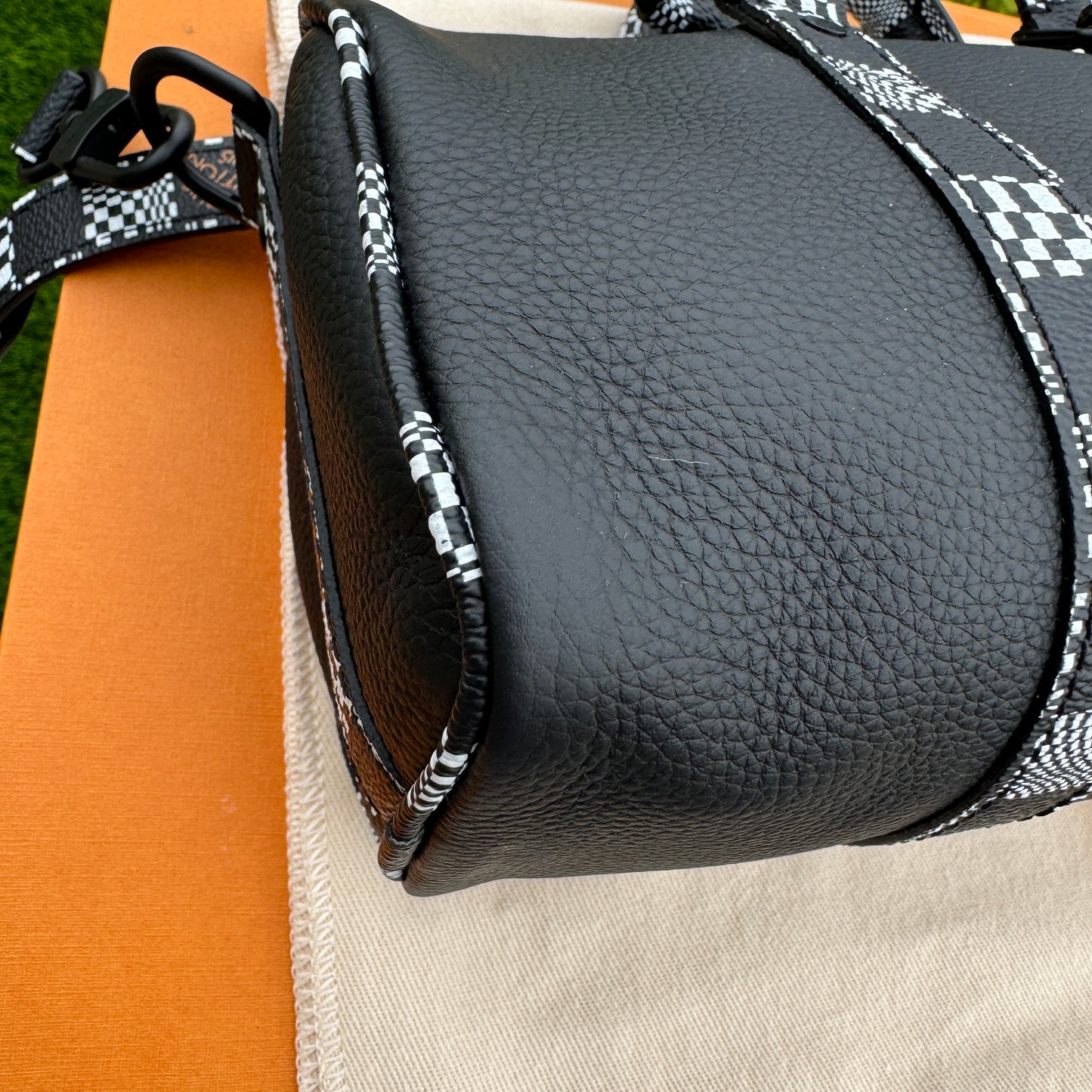 Louis Vuitton City Keepall XS Damier Distorted Boston