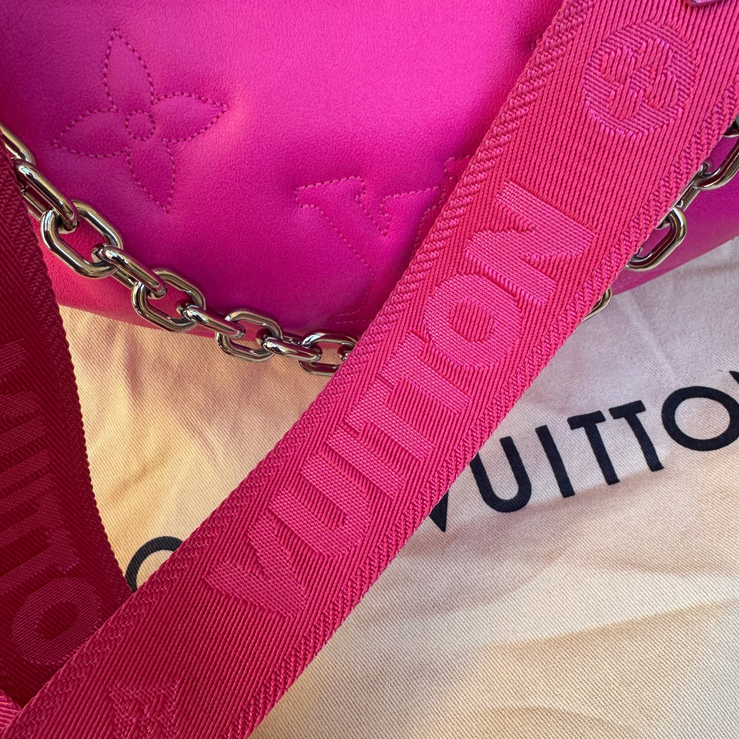Louis Vuitton Bubblegram Calfskin Over the Moon Crossbody