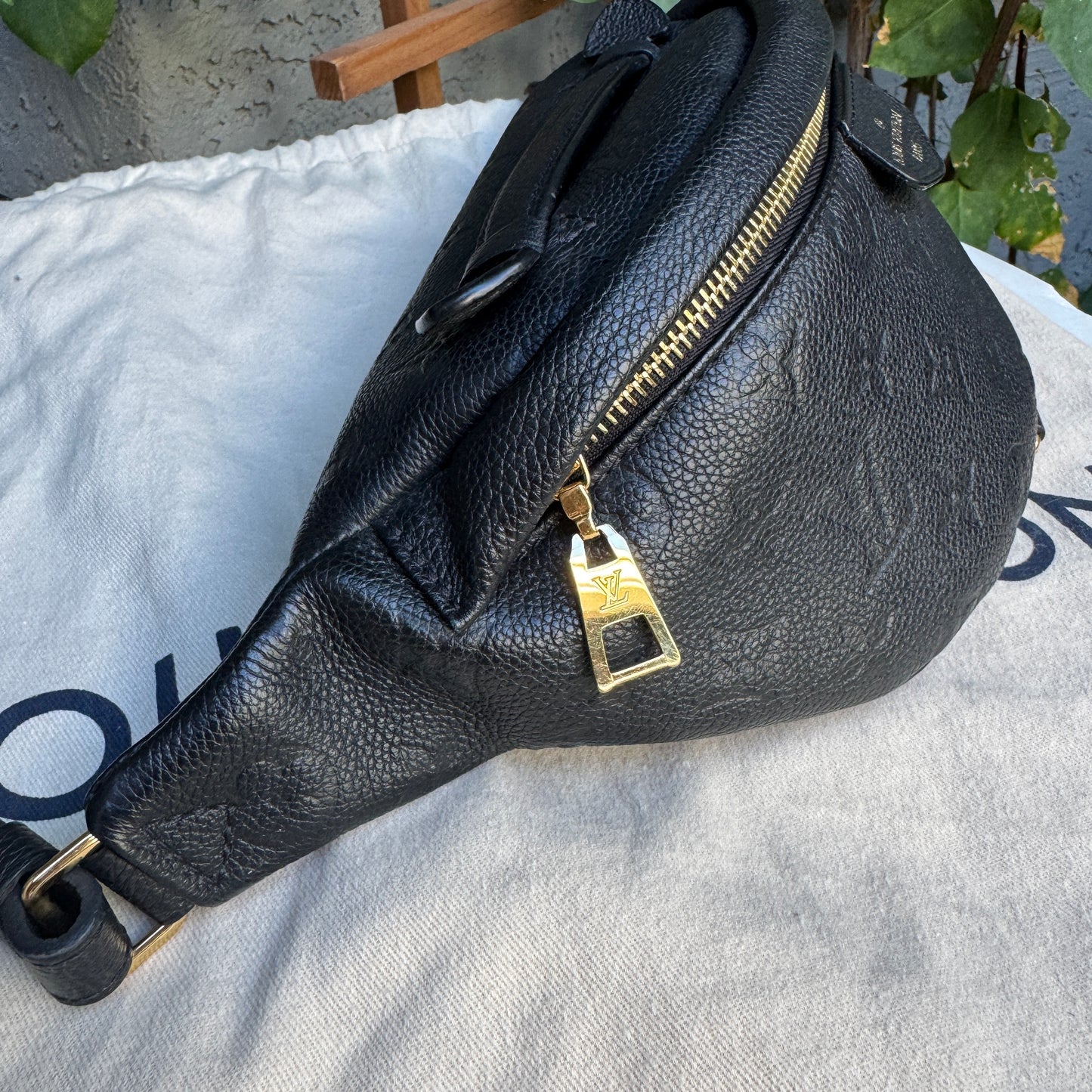 Louis Vuitton Monogram Empreinte Leather Bumbag
