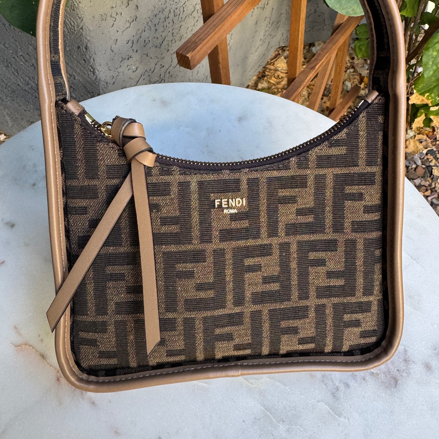 Fendi Mini Fendessense FF Zucca Jacquard Bag