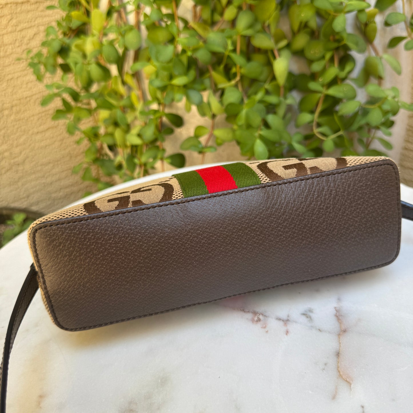 Gucci Jumbo GG Web Ophidia Small Dome Bag
