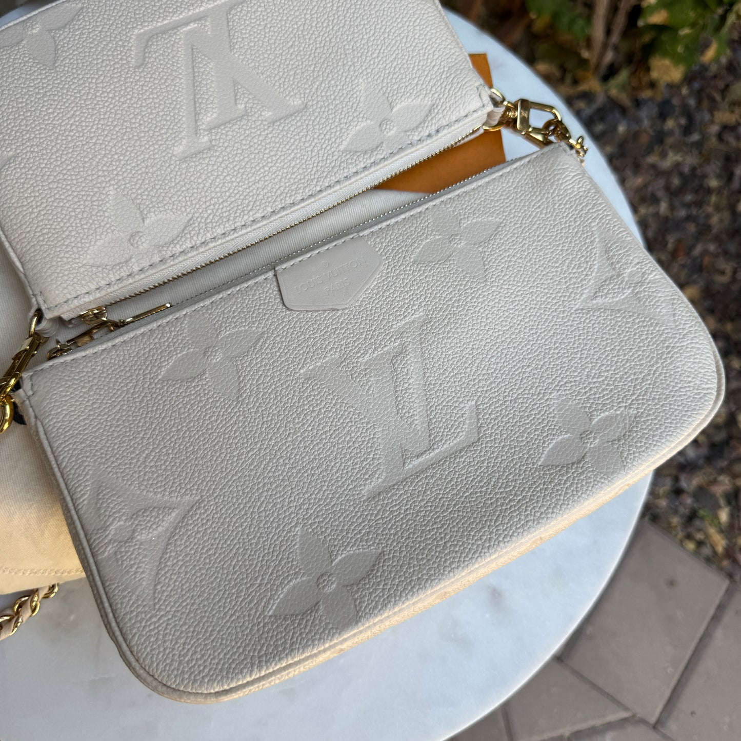 Louis Vuitton Multi Pochette Empreinte Crossbody