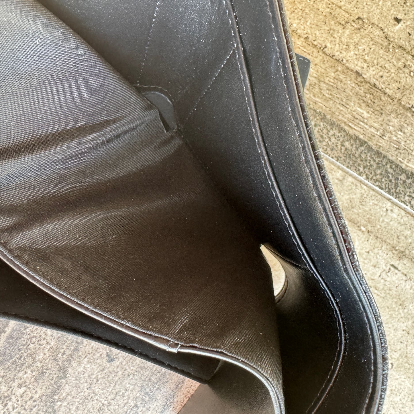 Chanel Camellia Caviar Leather Compact Wallet