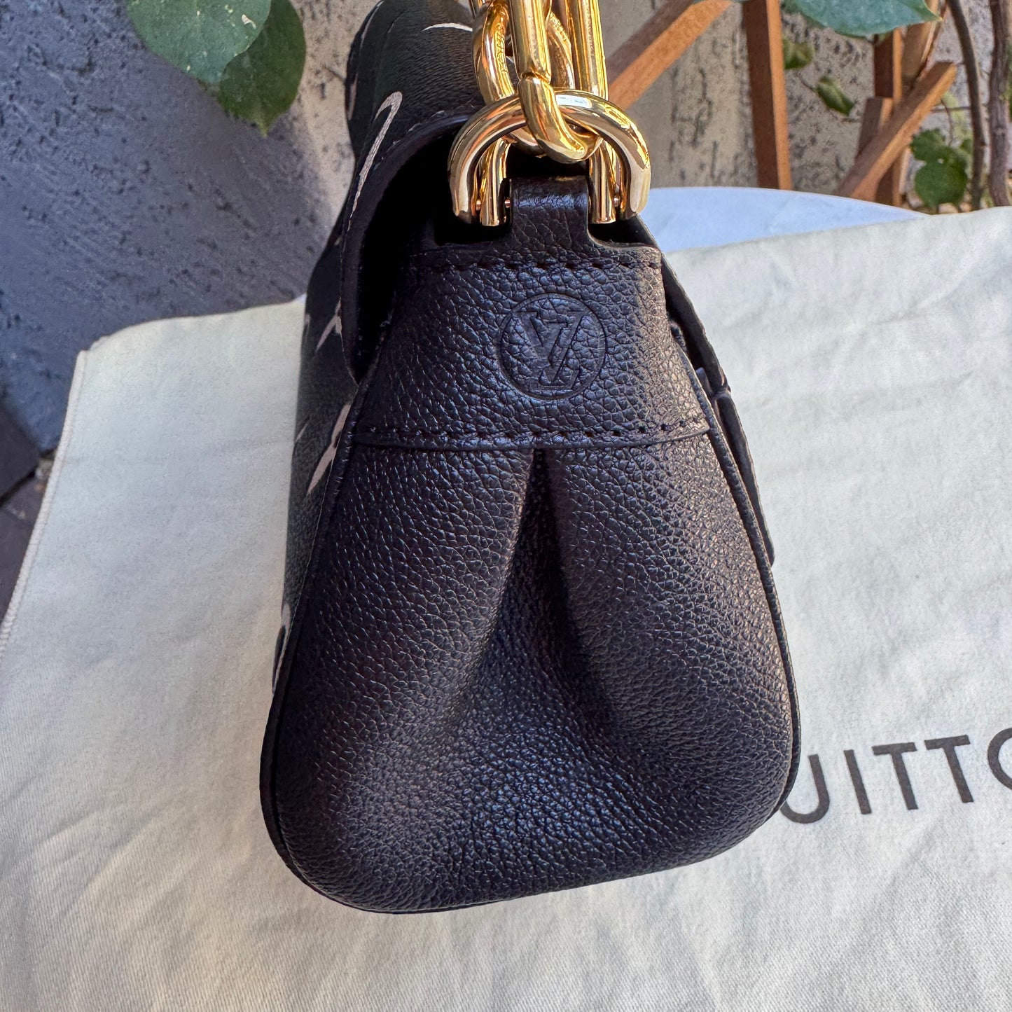 Louis Vuitton Giant Bicolor Monogram Empreinte Favorite NM Crossbody