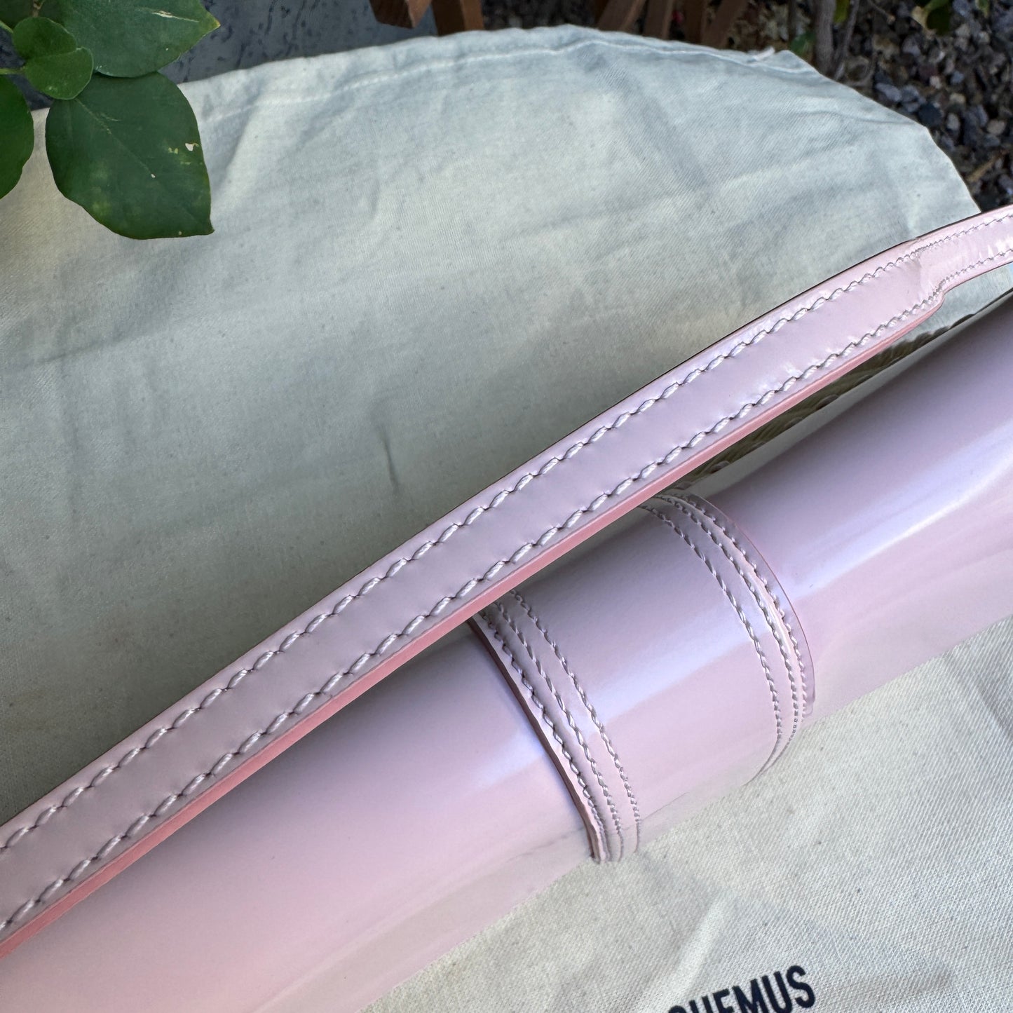 Jacquemus Le Bambino Long Osier Shoulder Bag