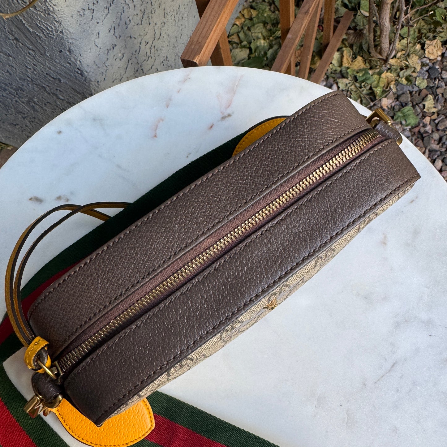 Gucci Vintage Neo Supreme Monogram Web Crossbody