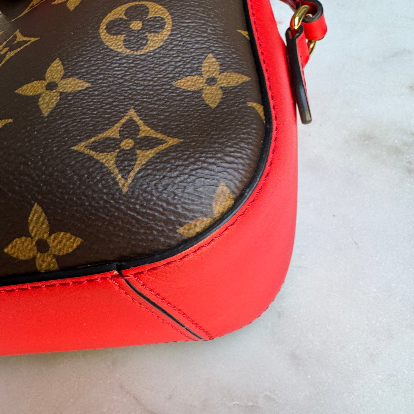 Louis Vuitton Monogram Saintonge Coquelicot Crossbody