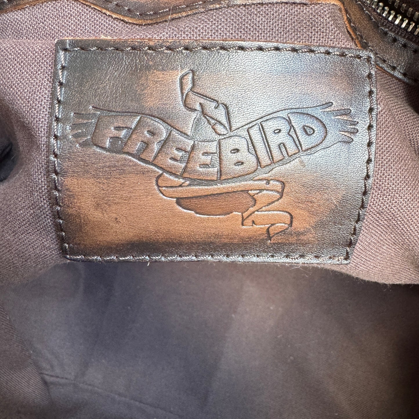 Freebird Embossed Crocodile Leather Mara Tote