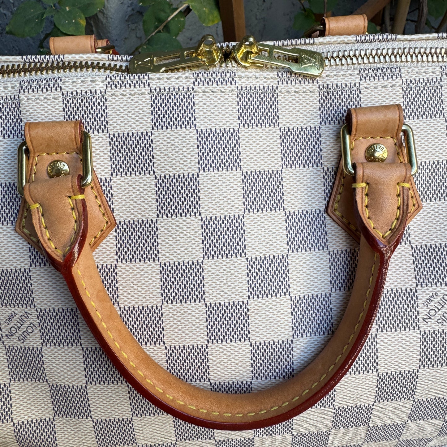 Louis Vuitton Damier Azur Speedy 30 Bandouliere