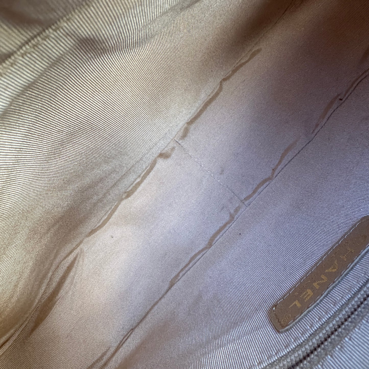 Chanel Timeless CC Quilted Caviar Leather Crescent Hobo Shoulder Bag