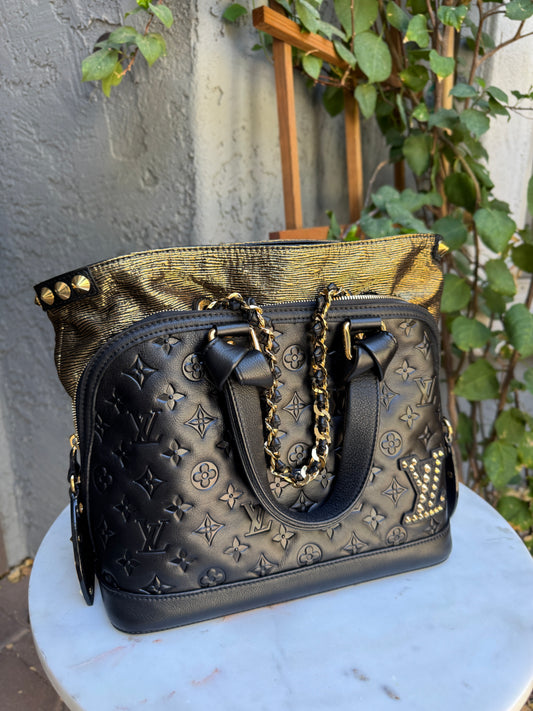Louis Vuitton Monogram Double Jeu Neo Alma Satchel
