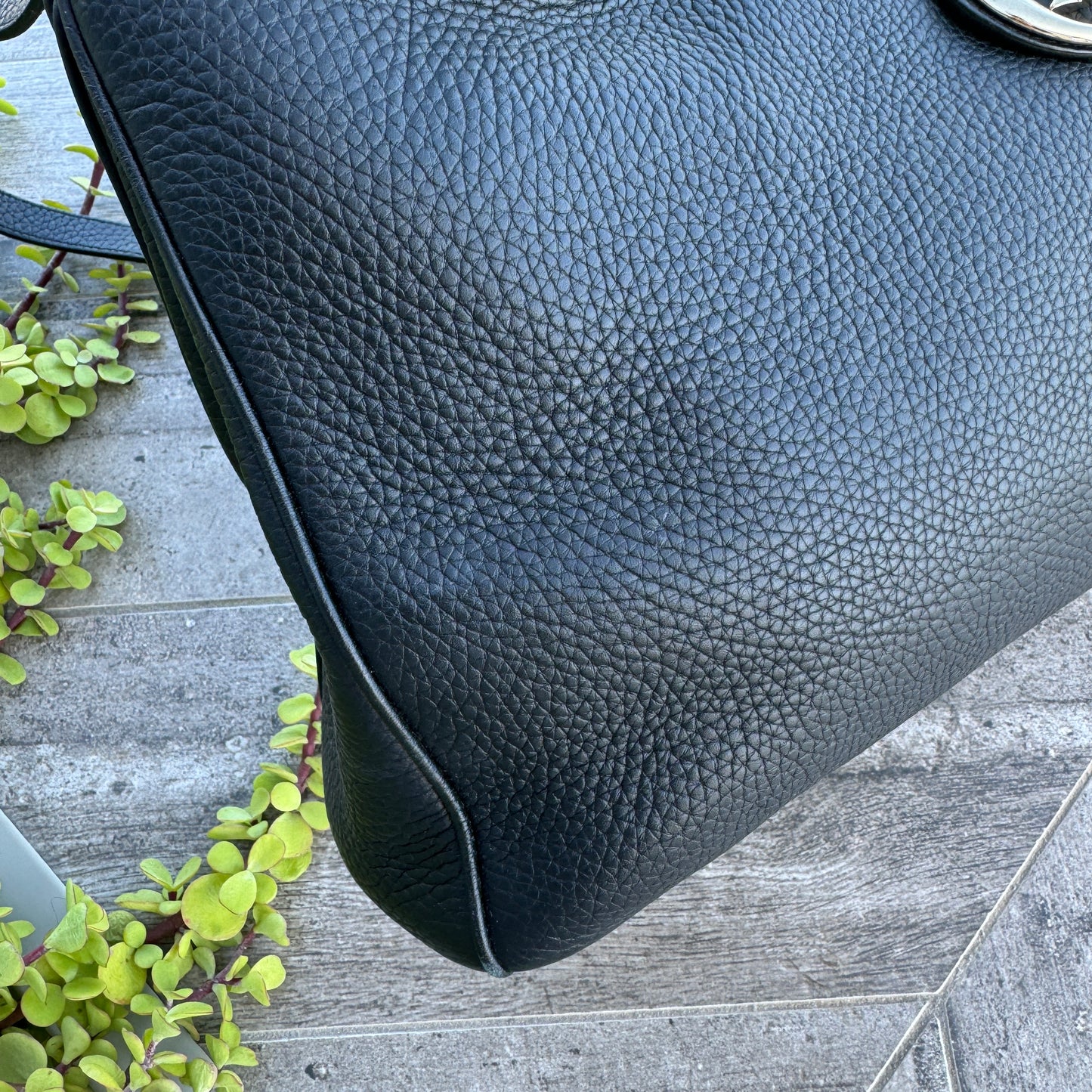 Christian Dior Bullcalf Medium Diorissimo Tote