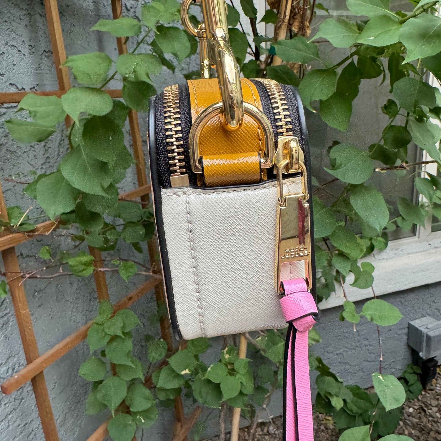 Marc Jacobs Rose Multi Snapshot Crossbody Camera Bag