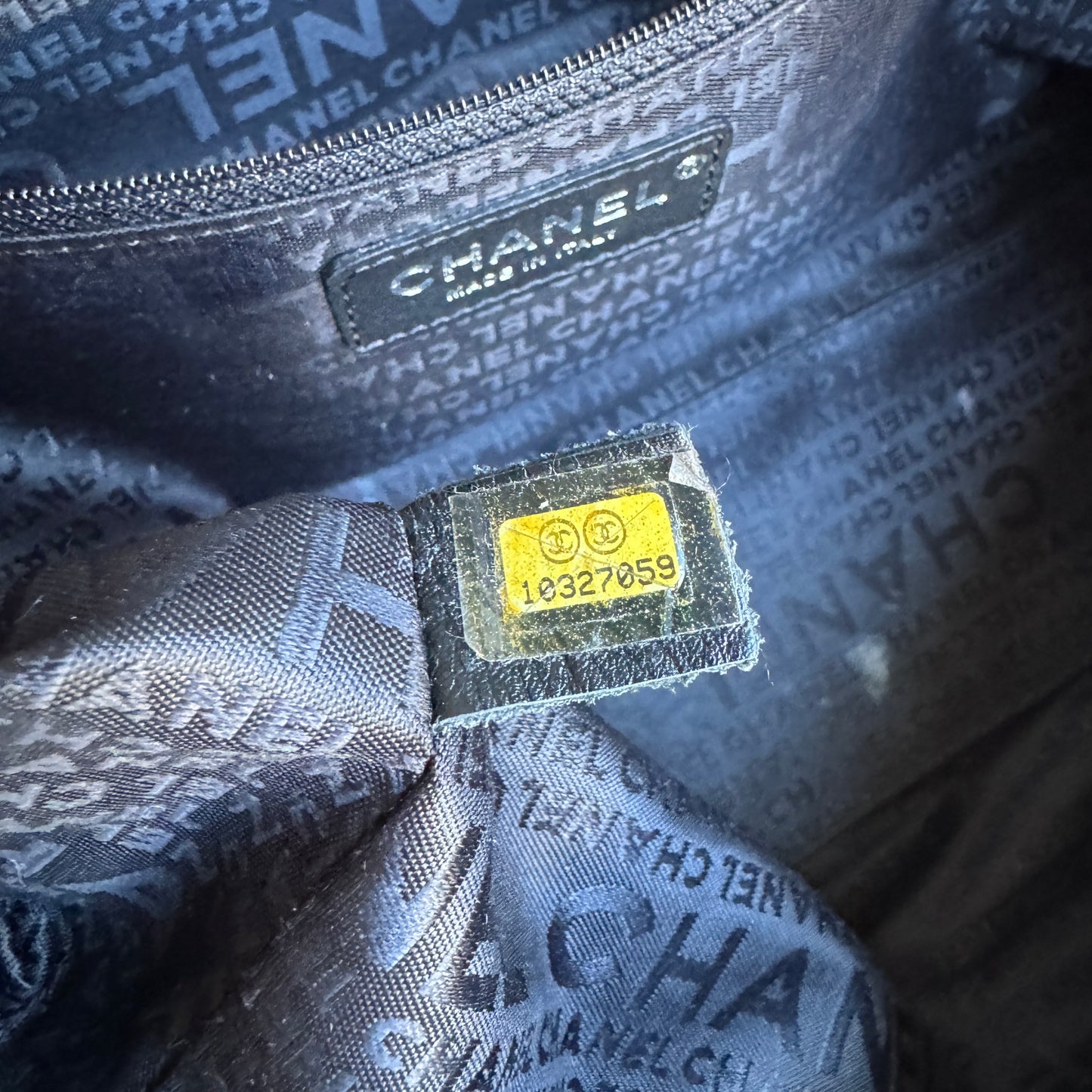 Chanel Tweed CC East West Shoulder Bag