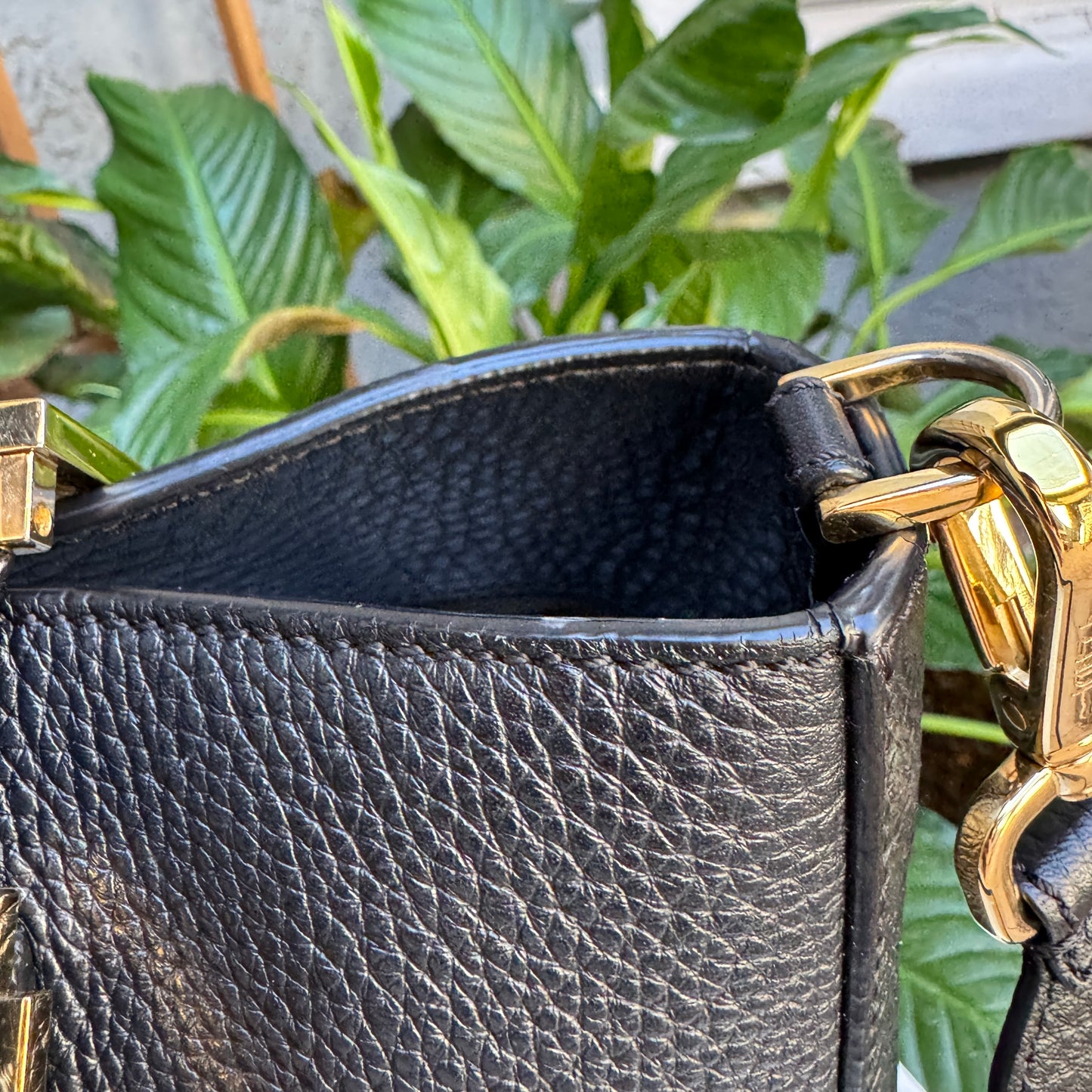 Fendi Vitello Glacier Small FF Tote