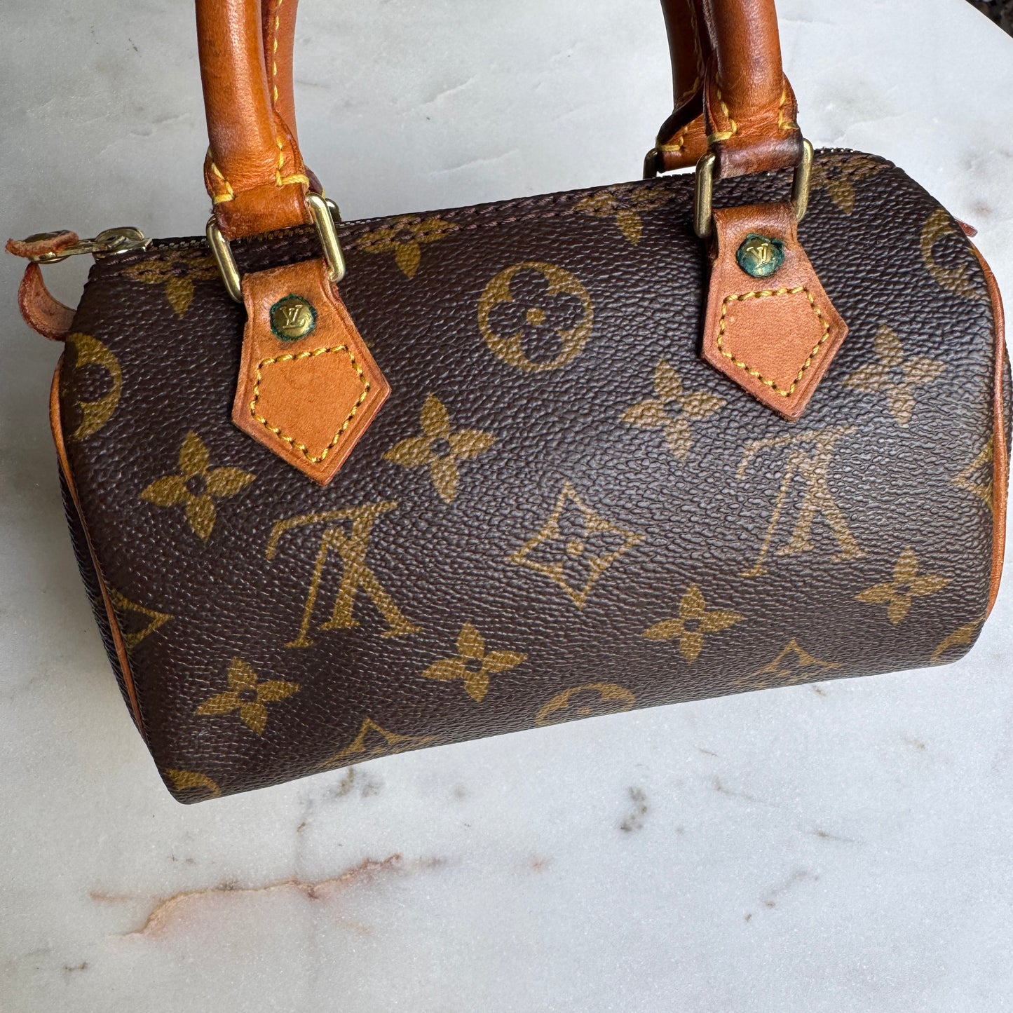 Louis Vuitton Vintage Monogram Mini HL Speedy