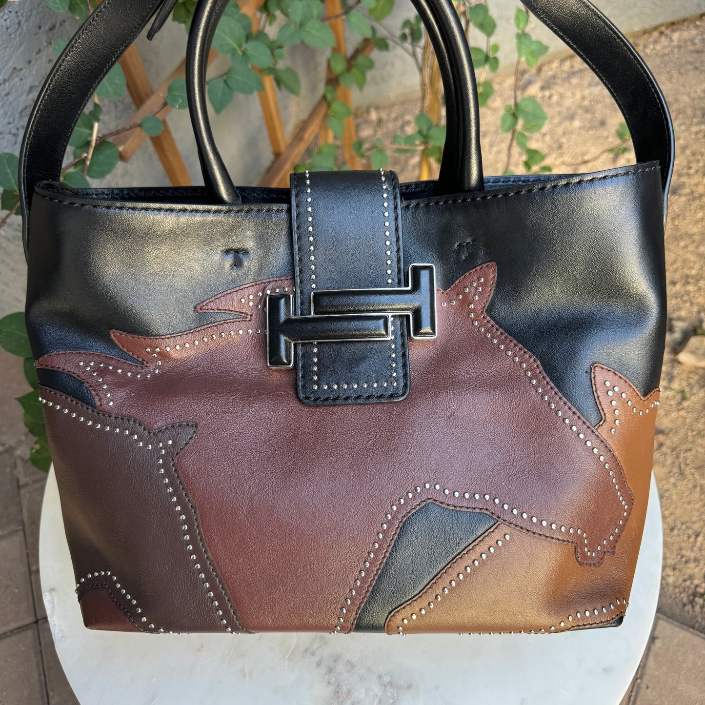 Tod’s Leather Double T Tote