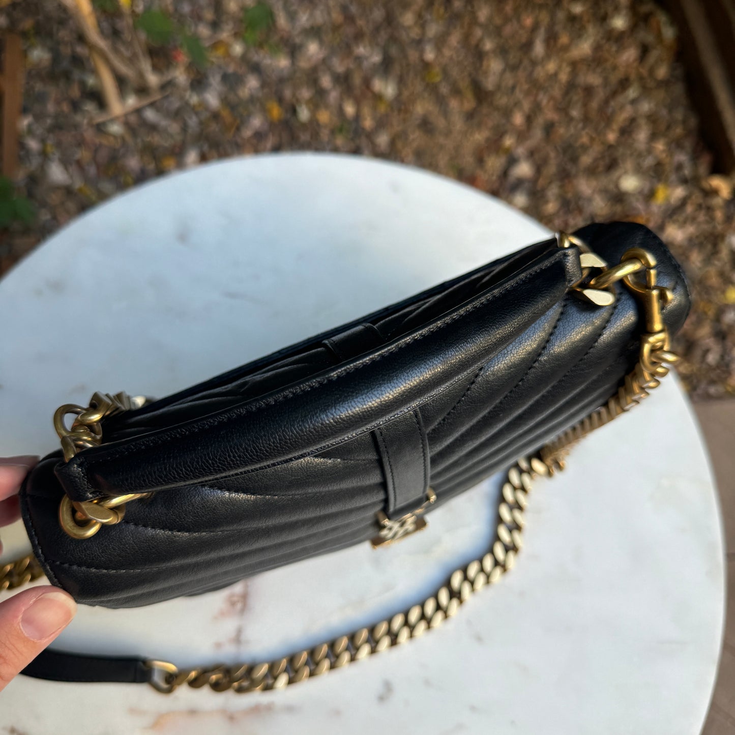 Yves Saint Laurent Matelasse Medium College Crossbody